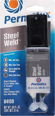 Multi-Metal Epoxy - 4 Minute 0.84 Oz. Grey Permapoxy 84109 • $12.79