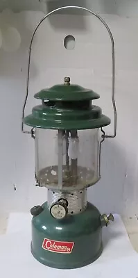 Vintage Coleman Model 220F  228F Dual Mantle Lantern - 5-68 • $39.95