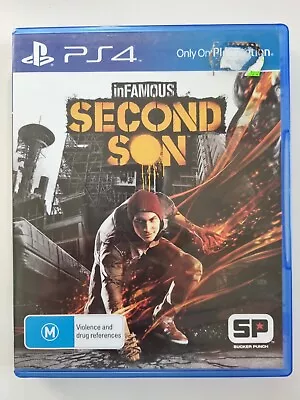 Infamous Second Son Sony Playstation 4 PS4 Game * PS5 Compatible * • $9