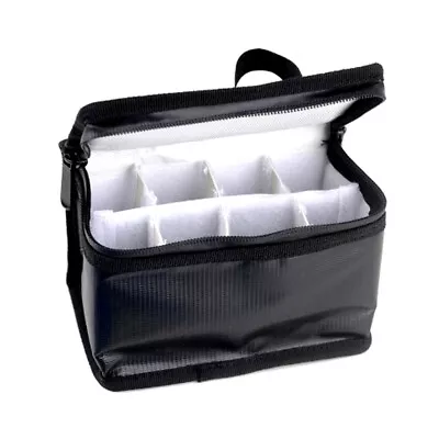 Lipo Battery Safe Bag Fireproof Explosion-Proof Bag Organizer For Storage Box • £9.39