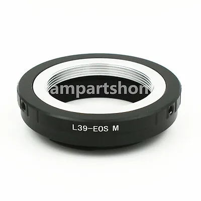 Leica M39 L39 39mm Lens To EF-M EFM Mount Camera Adapter M5 M6 M10 M100 M50 M200 • $7.28