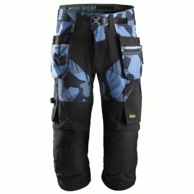 Snickers 6143 AllroundWork Stretch-Arbeitsshorts, Schwarz | Snickers Store - View #9