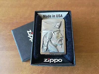£124.74 • Buy NEW RARE 2017 ZIPPO LIGHTER SERIES PIRATE CAPTAIN  Jack Sparrow HAT HEAD EMBLEM
