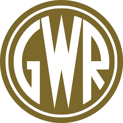 GWR Great Western Railway Shirtbutton Totem (B) -vinyl Decal Sticker Asstd Sizes • £2.59