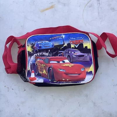 Disney Cars Lightning McQueen&Friends 9.5  Insulated Lunch Bag Lunchbox • $10