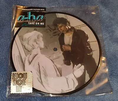 A-ha Take On Me 7  Vinyl Lp Picture Disc Rsd 2014 Rare Oop • $124.34