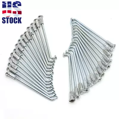 10  Heavy Duty Spokes Nipples Set For Wheel Honda CRF50 XR50 Pit Bike 70cc-110cc • $11.99