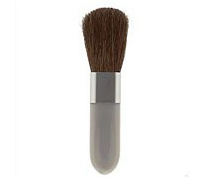 $6.50 • Buy Mary Kay Blush Brush Silver 2.5  Fits In Compact Gray Handle Sable Bristles
