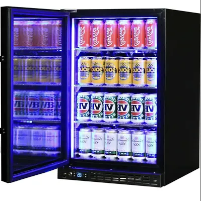 $499.95 • Buy IGLOO Bar Fridge Glass Door Mini Freezer Fridges 128L Countertop Beverage 