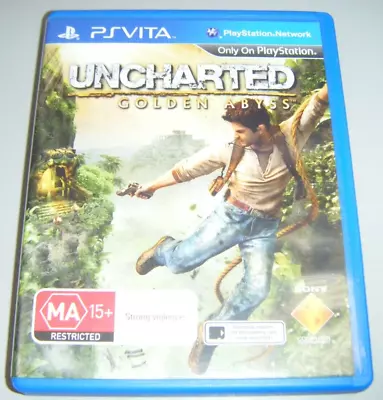 Playstation PS Vita PSvita Game - Uncharted: Golden Abyss (nb) • $39.99