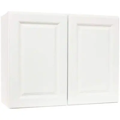 Hampton Bay Wall Bridge Kitchen Cabinet 30  X 12  X 24  W/ Shelf MDF Satin White • $245.43