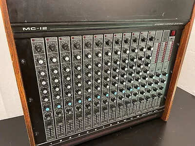 Vintage Peavey MC-12 12 Channel Stereo Analog Mixing System MADE IN USA WORKS • $999