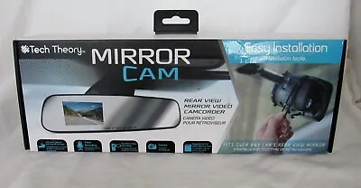 Tech Theory Rear View Mirror Camera Mirror Cam Video Recorder Camcorder • $14.99