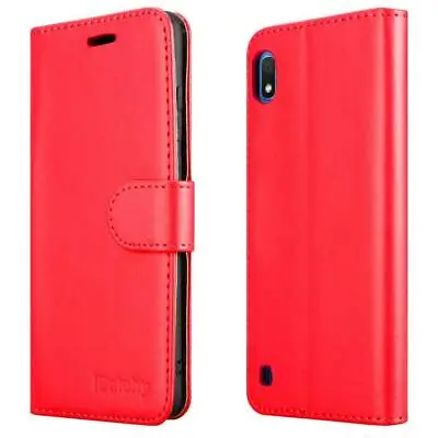 Galaxy A10 A20E A40 A50 A70 A80 Phone Case Leather Wallet Flip Cover For Samsung • £5.95