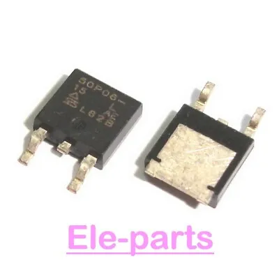 10 PCS SUD50P06-15L TO-252 50P06-15 P-Channel 60-V (D-S) Mosfet Transistors • $2.99