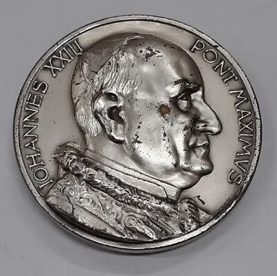 Vintage Pope John XXIII Vatican Commemorative Medal Circulated And Toned • $99.50