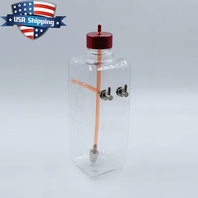300ml (10oz) Clear Fuel Tank With Metal Cap For RC Airplane Gasoline Engine • $17