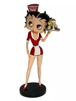 Betty Boop Diner Waitress Figurine Statue Extremely Rare!  Height 31.5cm • $387.26