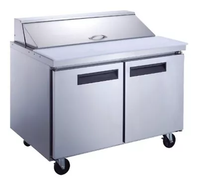 60  Sandwich Prep Table Commercial 16 Pan Salad Food Refrigerator • $2126