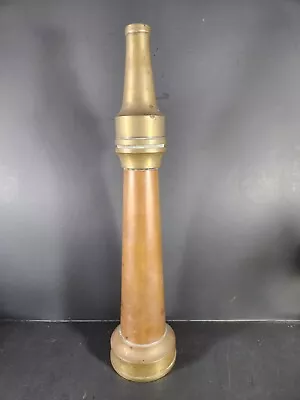 Vintage Brass Fire Hose Nozzle Collectable • $99