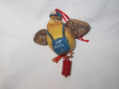 Holiday Christmas Tree Ornament KSA Inc Resin US Mail Postal Service Eagle • $9.99