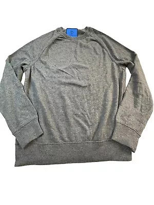 Martin + Osa Gray Crew Neck 100% Cashmere Sweater Very Soft Men’s  Size Large • $35