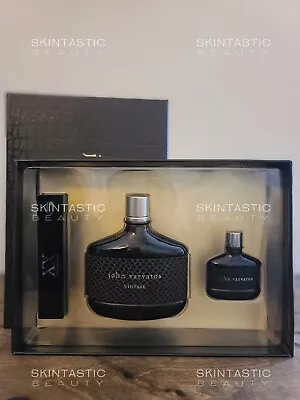 John Varvatos Vintage 3-Pc Gift Set ($139 Value) • $74.99