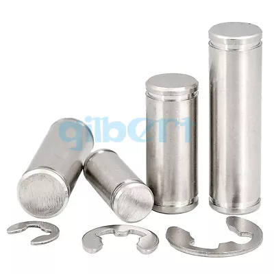 M3-M10 304 Stainless Grooved Pins Shaft Plug Double Head Circlip Position Dowel • $4.25