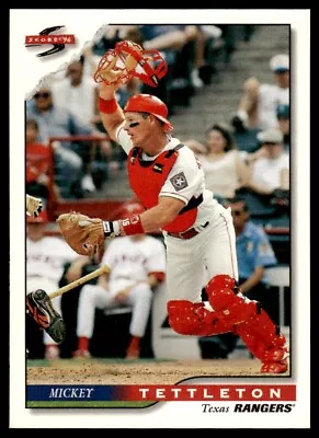 1996 Score Mickey Tettleton Texas Rangers #388 SEE PIC/DESC MAY BE WRONG • $0.99