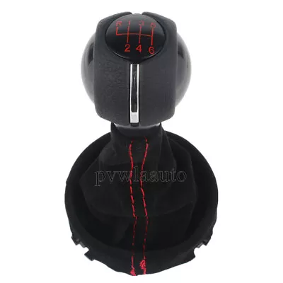 Manual 6 Speed Gear Shift Knob Boot Red Line For Mini Cooper R56 R57 R58 Coupe • $24.59