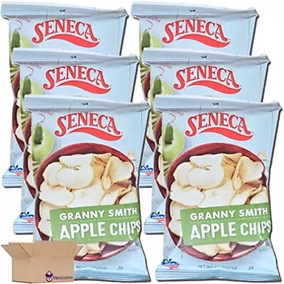 Tribeca Curations | Granny Smith Apple Chips Value Pack | 2.5 Ounce | Pack Of 6 • $25.62