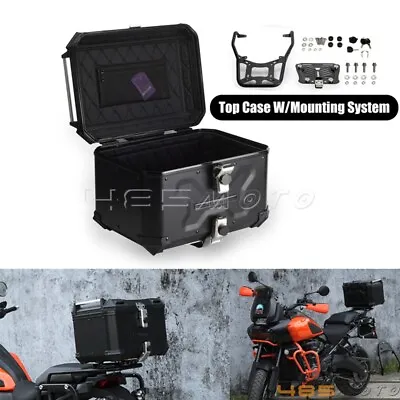 42L Hard Shell Top Case Luggage Box W/ Brackets For Harley Pan America RA1250S • $459.99