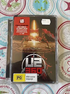 360 At The Rose Bowl By U2 (DVD 2010) • $9.50