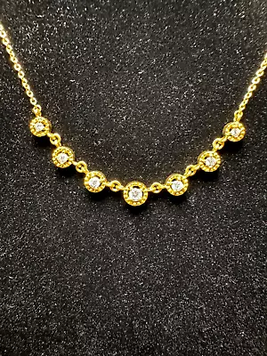 Penny Preville 18k Diamond Necklace  - .59CTW Approx. 18  • $1499