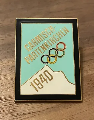 Coca- Cola Garmisch 1940 When The Flame Went Out Olympic Pin • $6