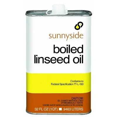 $20.82 • Buy Boiled Linseed Oil,No 87232,  Sunnyside Corporation