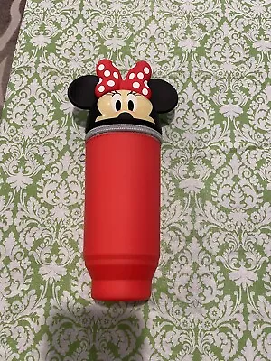 Minnie Mouse Silicone Zippered Pencil Case • $15.99