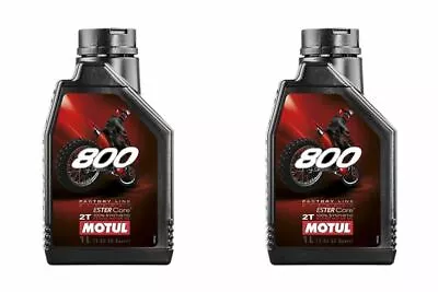 2 Containers MOTUL - 800 2T FL OFF ROAD 1 LITER • $57.99