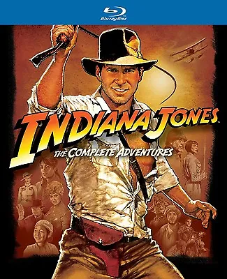 $89.95 • Buy Indiana Jones - The Complete Adventures 5 Disc Blu Ray Boxset