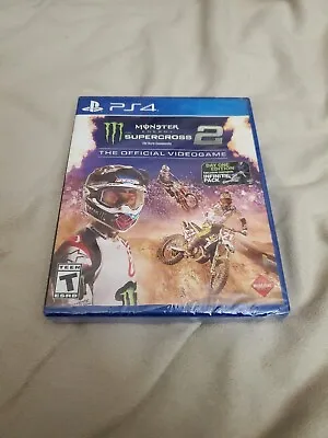 Monster Energy Supercross 2: The Official Videogame - Day One Edition PS4 - New! • $9.99