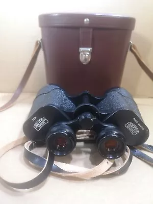 Carl Zeiss Jena Jenoptem 10X50W Binoculars DDR With Case Vintage  • £125