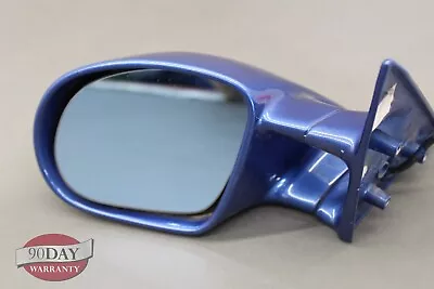 95-99 BMW M3 E36 Coupe Left LH Driver Side Power Door Mirror OEM Blue • $175.55