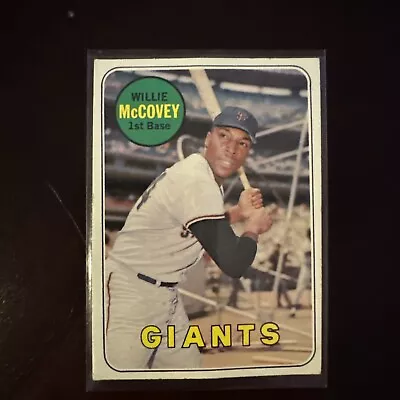 1969 Topps Willie McCovey #440 Ex/Ex+ HOF Giants 500 Home Run Club • $0.99