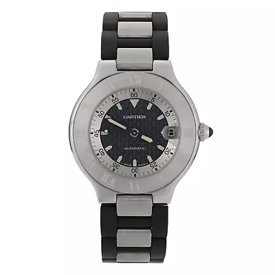 Cartier Must De Cartier 2427 Stainless Steel Automatic 36mm Unisex Watch • $1499.99