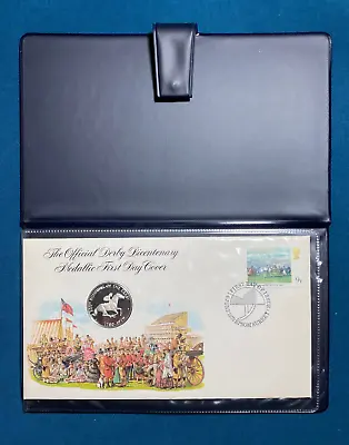 £24.95 • Buy The Official Derby Bicentenary Medallic First Day Cover 6h June 1979 &  Wallet