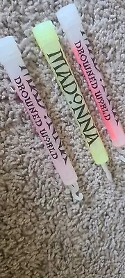 Madonna Drowned World Tour Promo Glow Sticks • $25