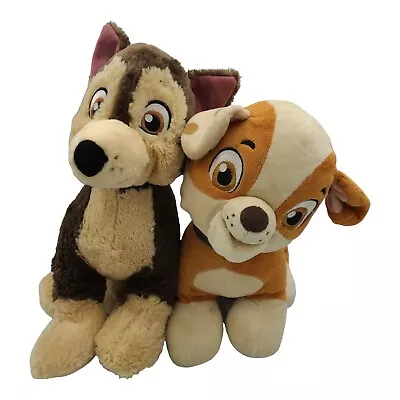 Build A Bear Paw Patrol Bundle Chase & Rubble Soft Plush Toys Dogs Bulldog Pup • £15.99