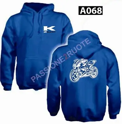 Hooded Sweatshirt Z1000 Blue Hoodie Sweatshirt A068 • £47.46