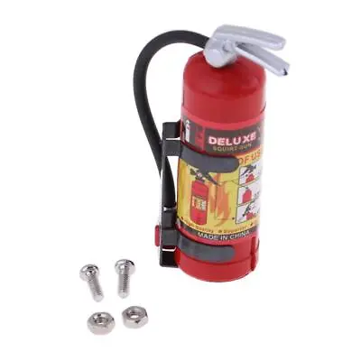 Simulation Metal Fire Extinguisher For 1/8 1/10 Scale  TRX4 RC Buggy • £4.26