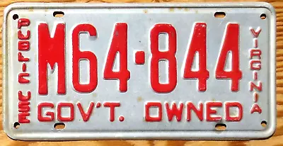 Virginia Public Use License Plate Number Tag • $6.99